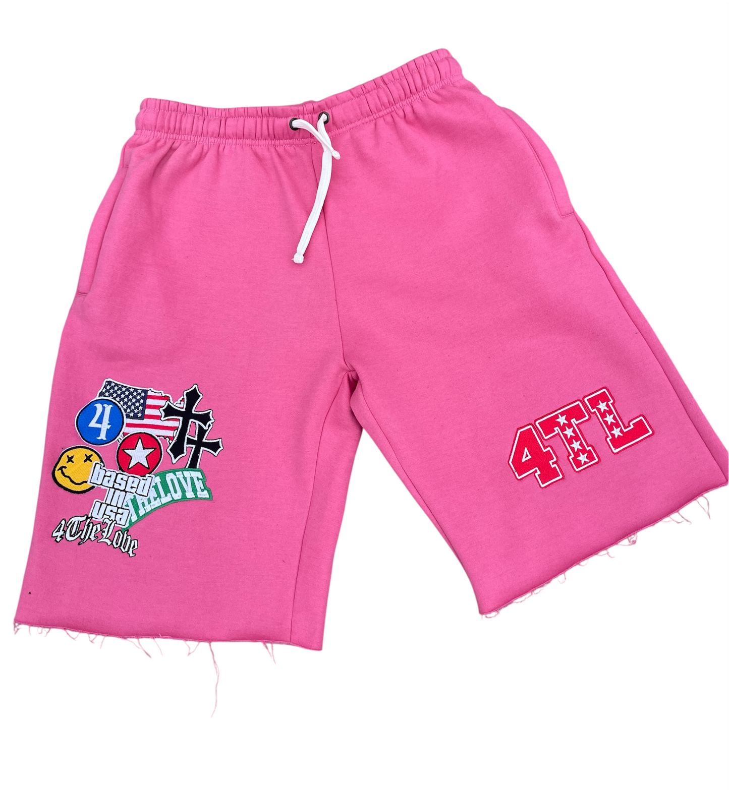 CITY HUSTLE SHORTS (PINK)