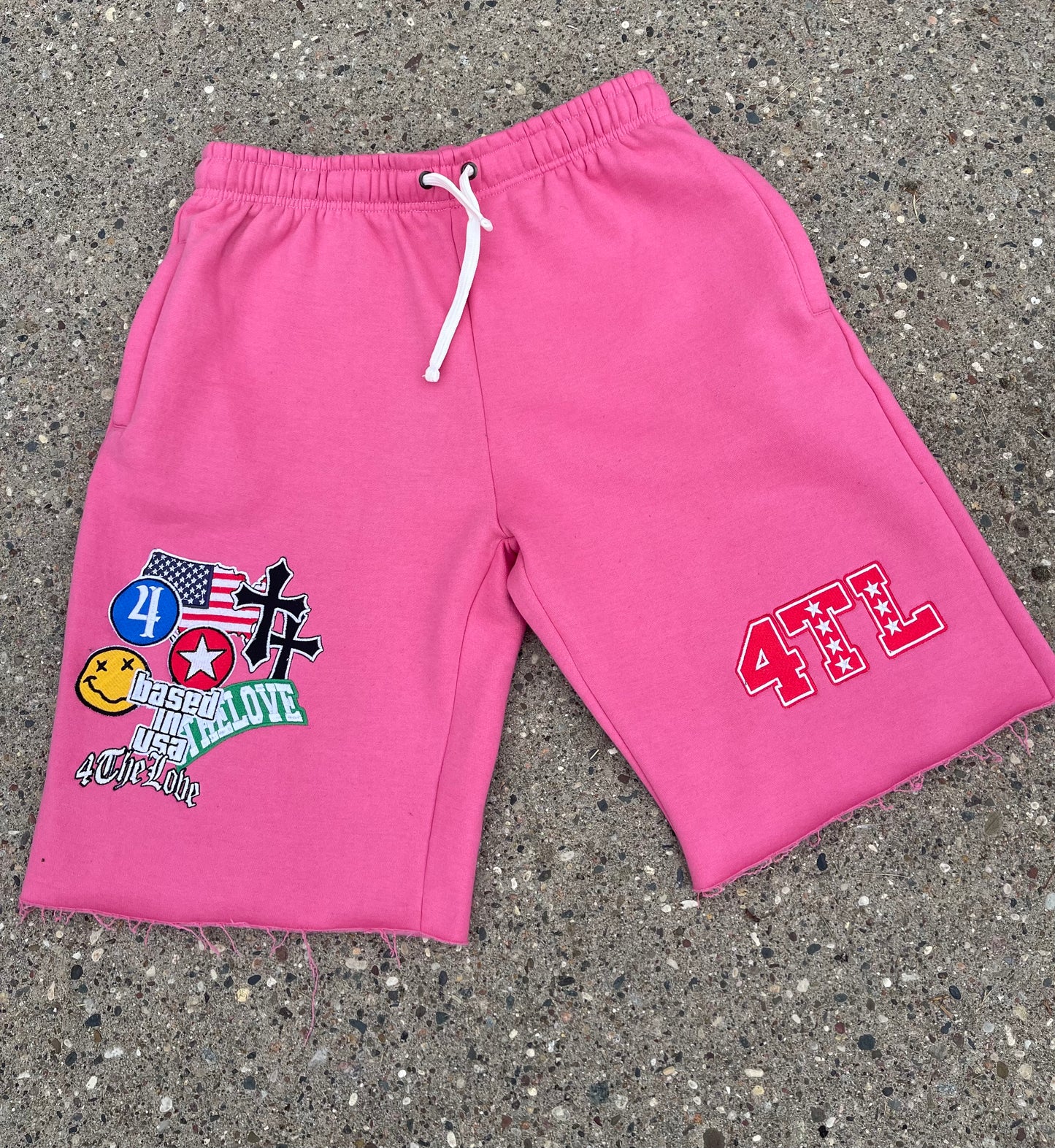 CITY HUSTLE SHORTS (PINK)
